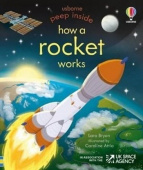Usborne Peep Inside: How a Rocket Works купить