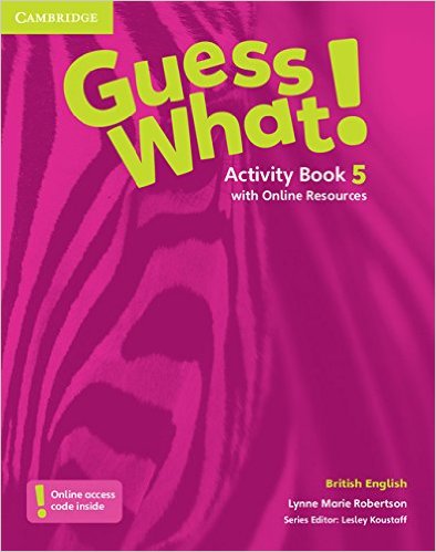 Guess What! Level 5 Activity Book with Online Resources купить