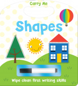 Wipe Clean Carry Handle: Shapes купить