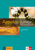 Aspekte junior C1 Medienpaket (4 Audio-CDs + Video-DVD) купить