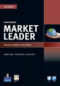 Market Leader 3rd Edition Intermediate Coursebook and DVD-ROM Pack with MyEnglishLab купить