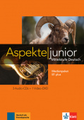 Aspekte junior B1 plus Medienpaket (3 Audio-CDs + Video-DVD) купить