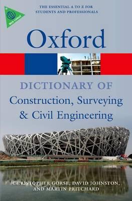 A Dictionary of Construction, Surveying, and Civil Engineering (Oxford Paperback Reference) купить