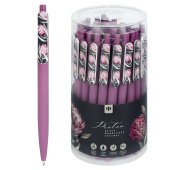 Набор ручек шариковых ПРОТЕЯ (ПВХ тубус, 30 шт., автоматические, цвет чернил - синий) купить