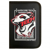 Пенал школьный КИБЕРЖИВОТНЫЕ (без наполнения, 13.3x20x3.5 см, полиэстер, молния, высокая печать, ПЭТ-пакет) купить