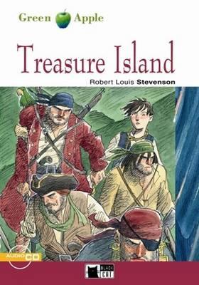 Green Apple Step 2: Treasure Island with Audio CD купить