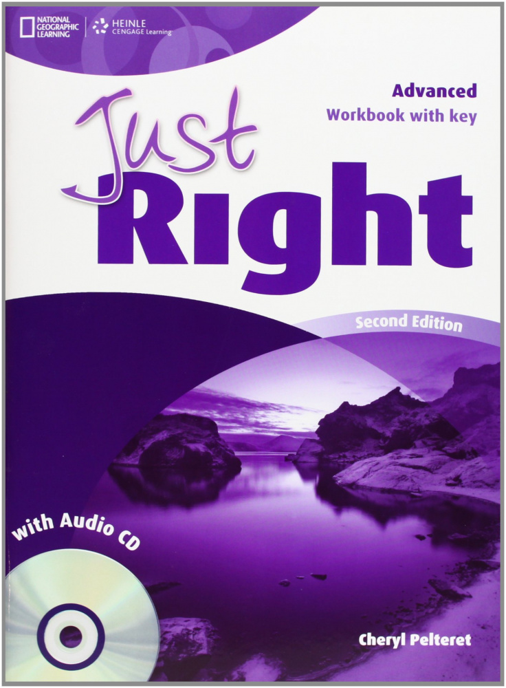 Just Right English Advanced Workbook With Key and CD купить