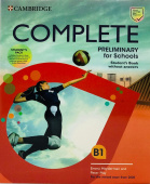 Complete Preliminary for Schools Student's Book without Answers and Workbook without Answers with CD Audio купить