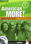 American More! 1 Workbook with Audio CD купить