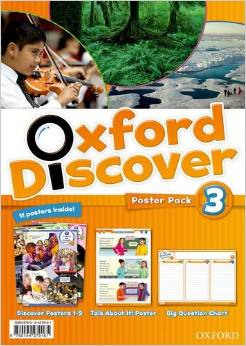 Oxford Discover 3  Poster Pack купить