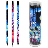 Набор карандашей чернографитных ТАЙ-ДАЙ (ПЭТ-тубус, 36 шт., ассорти, твердость грифеля: HB, форма корпуса - трёхгранная) купить