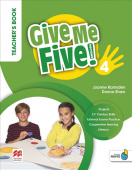 Give Me Five! 4 Teacher's Book with Teacher's App купить