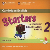 Cambridge English (for Revised Exam from 2018) Starters 2 Audio CD купить