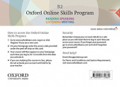 Oxford Online Skills Program B2, General English Bundle 1 - Card with Access Code купить