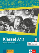Klasse! A1.1 Kursbuch mit Audios und Videos online купить