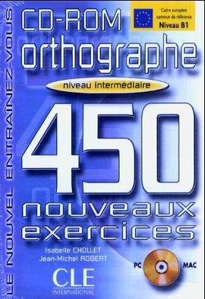 Orthographe 450 Nouveaux Exercices Intermediaire CD-ROM купить