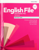 English File Fourth Edition Intermediate Plus Workbook Without Key купить