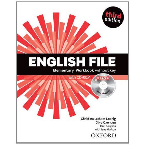 English File Third Edition Elementary Workbook without key and iChecker купить