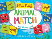 Let's Play! Animal Match (board book) купить
