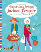 Usborne Sticker Dolly Dressing Fashion Designer Autumn and Winter Collection купить