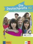 Die Deutschprofis A2 Kursbuch mit Audios und Clips online купить