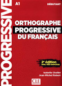 Orthographe Progressive du Français 2eme edition Débutant Livre + CD купить