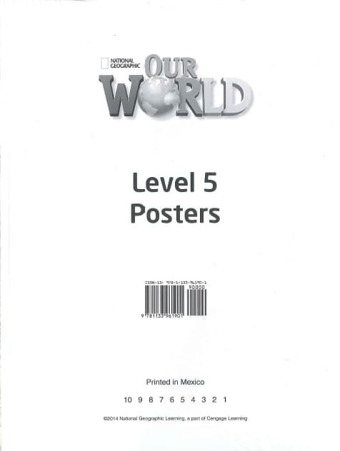Our World 5 Poster Set купить