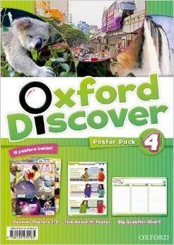 Oxford Discover 4  Poster Pack купить