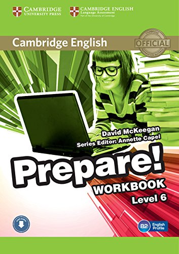 Cambridge English Prepare! Level 6 Workbook with Audio-online купить