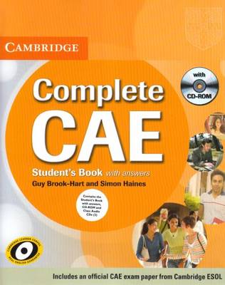 Complete CAE Student's Book Pack (Student's Book with answers with CD-ROM and Class Audio CDs (3)) купить