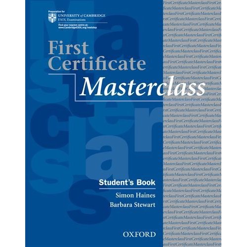 First Certificate Masterclass: Student's Book купить