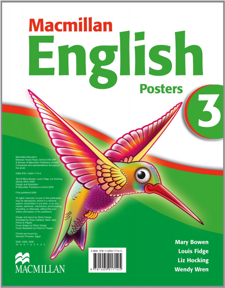 Macmillan English 3 Posters купить