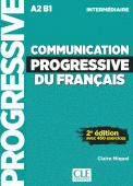 Communication progressive du français 2ème édition intermédiaire - Livre + CD купить