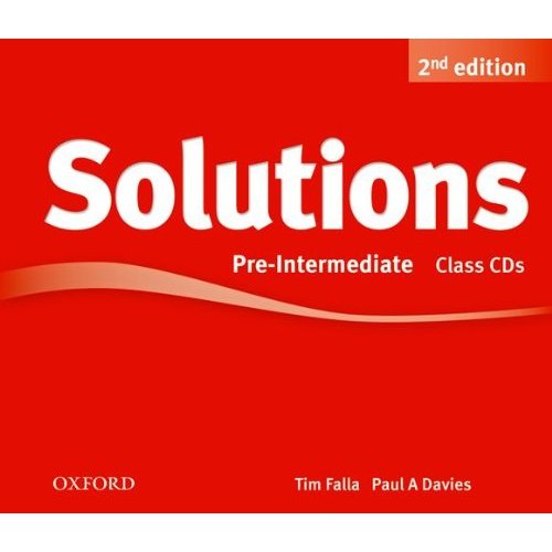 Solutions Second Edition Pre-Intermediate Class Audio CDs (3) купить