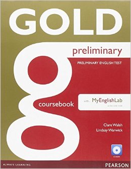 New Gold Preliminary Coursebook (with CD-ROM incl. Class Audio) and MyLab купить