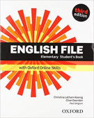 English File Third Edition Elementary Student's Book with Student's Site and Online Skills Pack купить