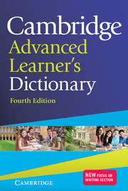 Cambridge Advanced Learner's Dictionary 4th Edition Paperback купить