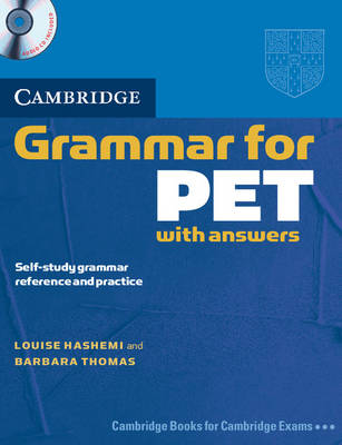 Cambridge Grammar for PET Book with answers and Audio CD купить