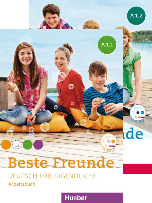 Beste Freunde A1 Paket Arbeitsbuch A1/1 und A1/2 mit 2 CD-ROMs купить