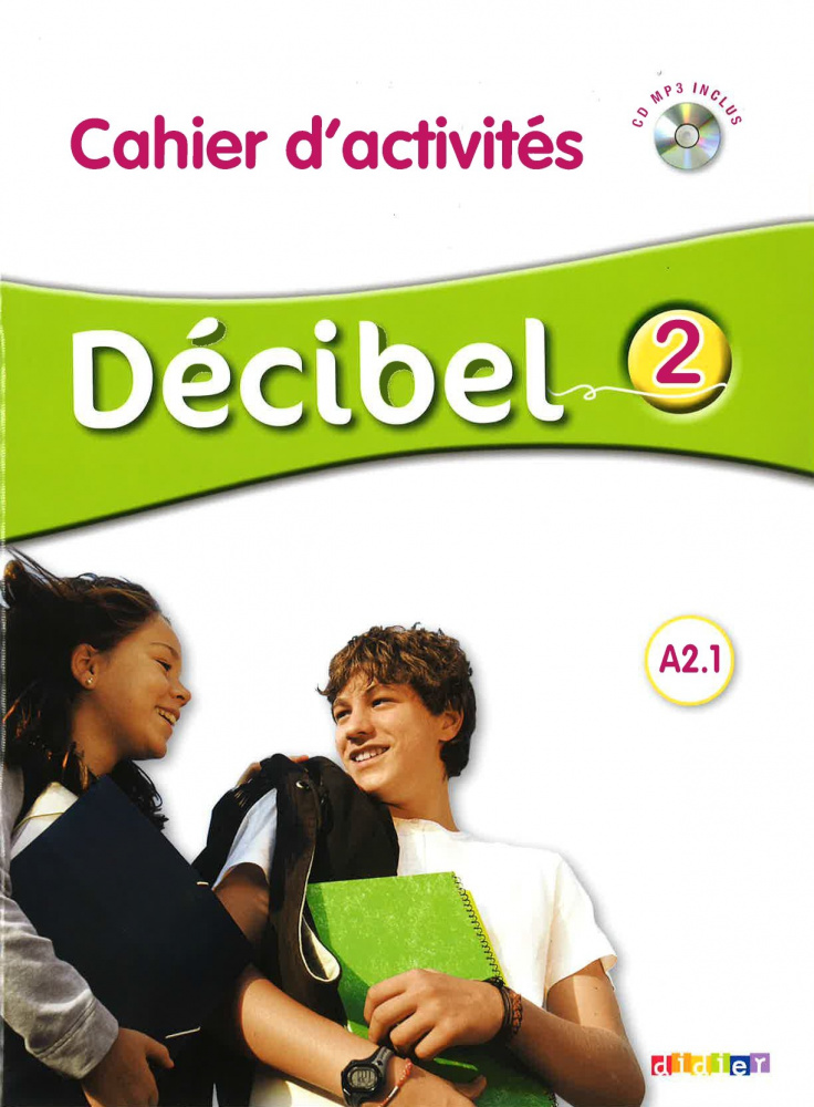 Decibel 2 niveau A2.1 Cahier d'activites + CD audio купить