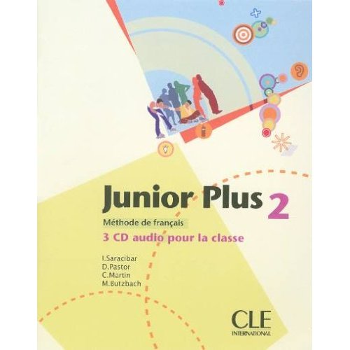 Junior Plus 2 - 3 CD audio collectifs (Лицензия) купить