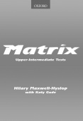 Matrix Upper-Intermediate Test CD (PDF format) купить
