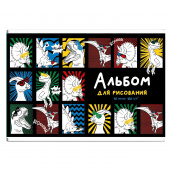 Альбом для рисования ДИНО-КОМИКС, формат А4, 40 листов, мягкий переплёт купить