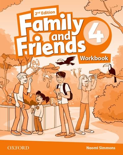Family and Friends Second Edition 4 Workbook купить