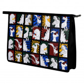 Папка для школьных тетрадей пластиковая ДИНО-КОМИКС (полипропилен, формат А4, 33х23х7 см, молния) купить