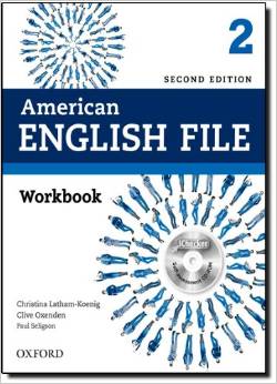 American English File Second edition Level 2 Workbook with iChecker купить