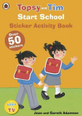 Ladybird Topsy and Tim Start School A Ladybird Topsy and Tim sticker activity book купить