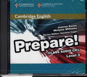 Cambridge English Prepare! Level 3 Class Audio CDs (2) купить