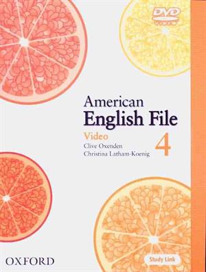 American English File 4 DVD купить
