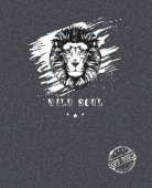 Тетрадь для записей Клетка (Арт.48.35) 48 листов Лев (Soft Touch) купить